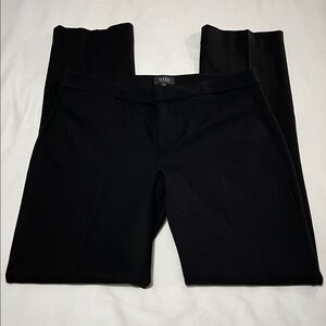 NYDJ Black Ponte Knit Slim Trouser Pants